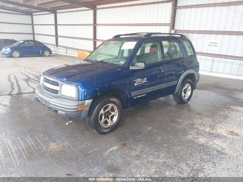 2002 Chevrolet Tracker Hard Top Zr2 VIN: 2CNBJ734026952287 Lot: 39569042