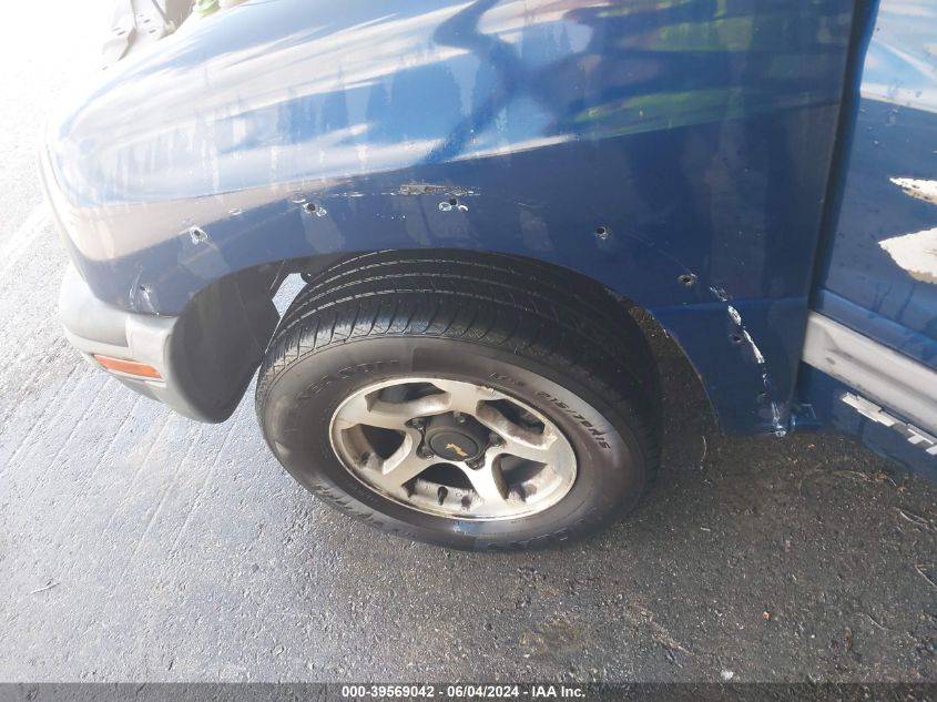 2002 Chevrolet Tracker Hard Top Zr2 VIN: 2CNBJ734026952287 Lot: 39569042