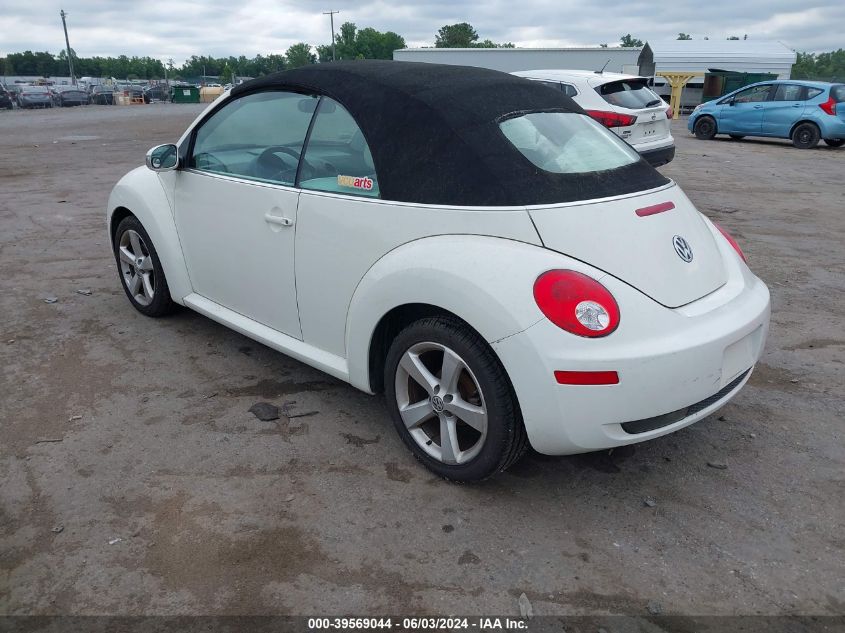 2007 Volkswagen New Beetle Triple White VIN: 3VWFF31Y07M422756 Lot: 39569044