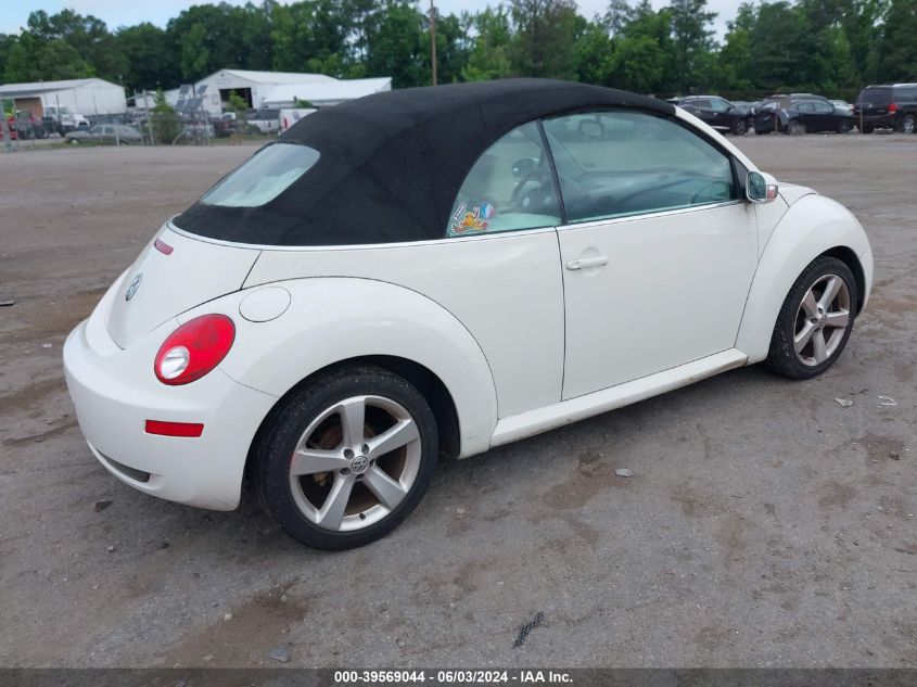 2007 Volkswagen New Beetle Triple White VIN: 3VWFF31Y07M422756 Lot: 39569044