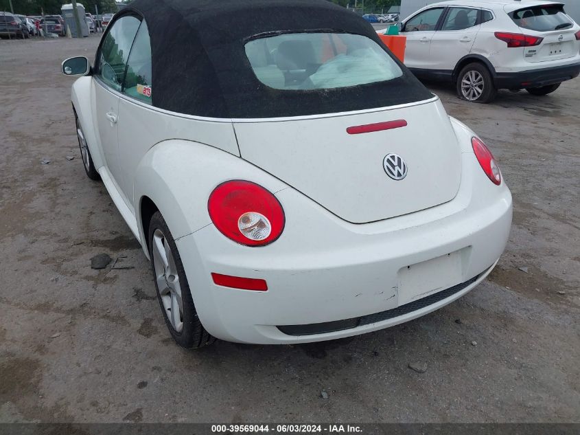 2007 Volkswagen New Beetle Triple White VIN: 3VWFF31Y07M422756 Lot: 39569044