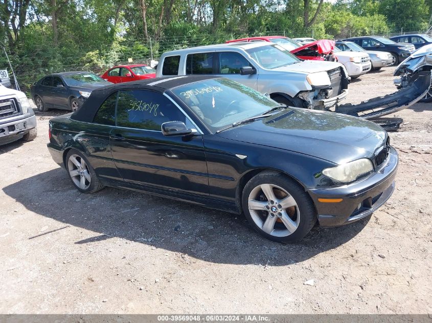 WBABW33486PX88644 | 2006 BMW 325CI