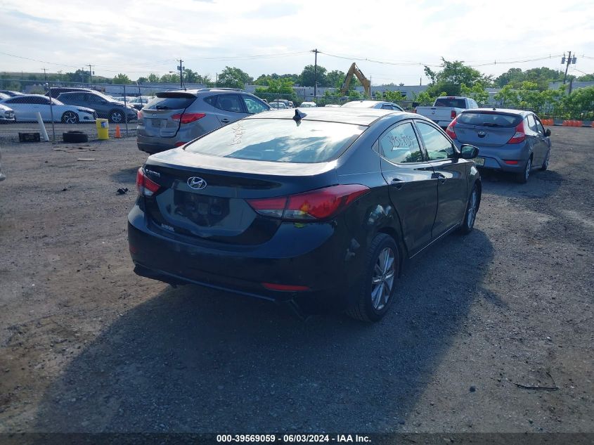 5NPDH4AE5FH564217 | 2015 HYUNDAI ELANTRA