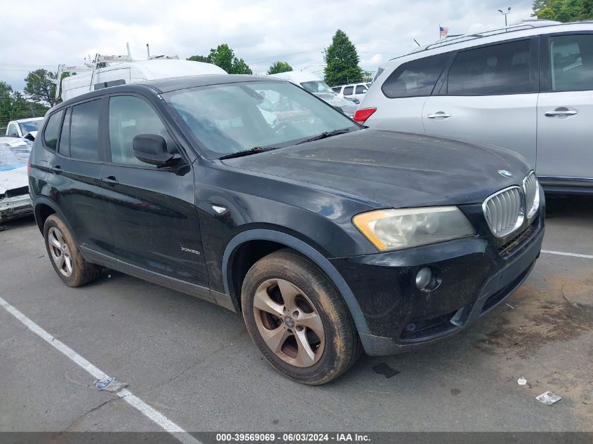 2011 BMW X3 xDrive28I VIN: 5UXWX5C57BL712693 Lot: 39569069