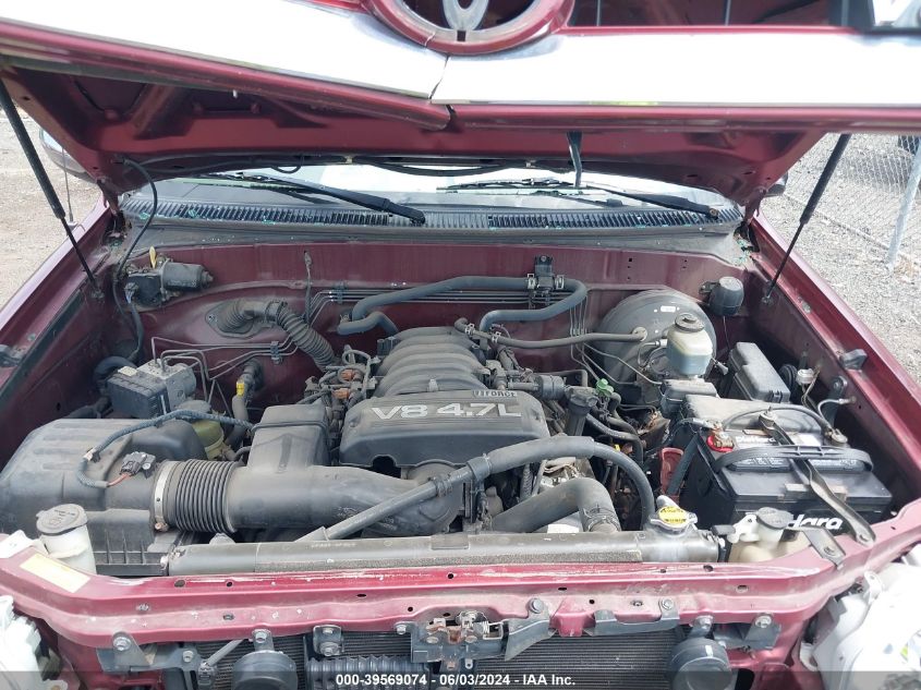 2005 Toyota Tundra Sr5 V8 VIN: 5TBDT44165S479279 Lot: 39569074