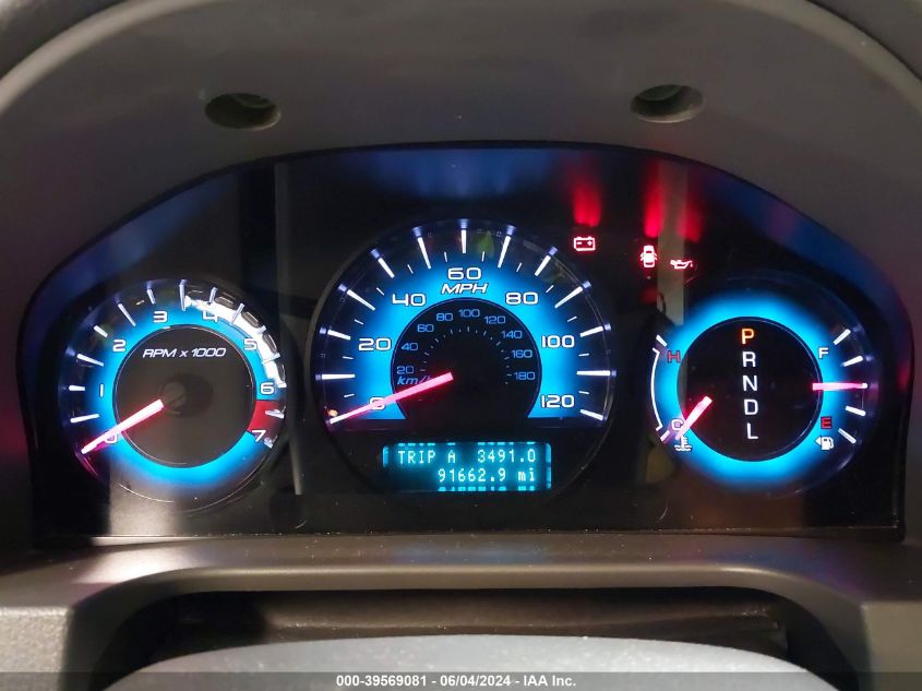 2010 Ford Fusion Se VIN: 3FAHP0HA1AR392117 Lot: 39569081