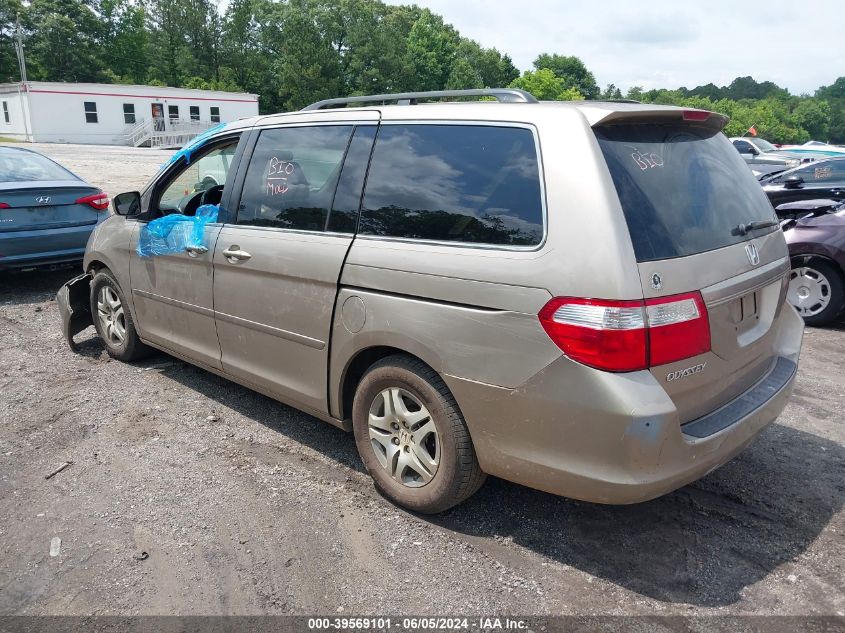 2007 Honda Odyssey Ex-L VIN: 5FNRL38657B404822 Lot: 39569101