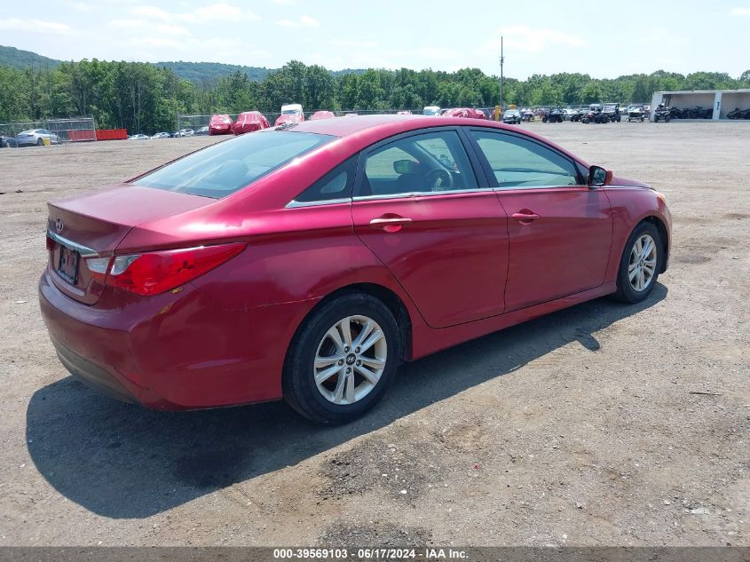 2014 Hyundai Sonata Gls VIN: 5NPEB4AC5EH942054 Lot: 39569103