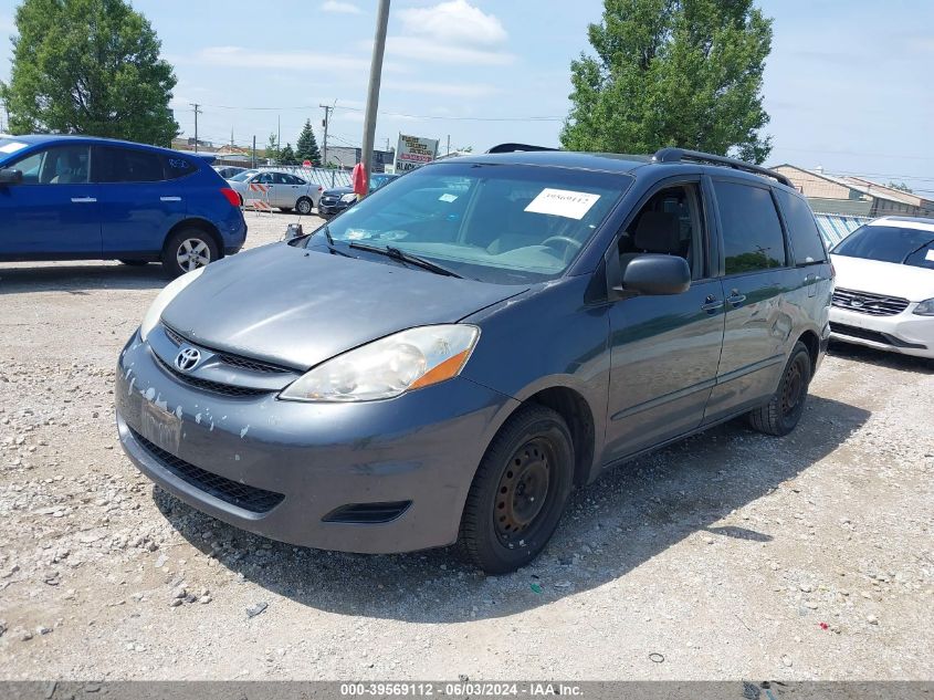 2010 Toyota Sienna Le VIN: 5TDKK4CC7AS321421 Lot: 39569112