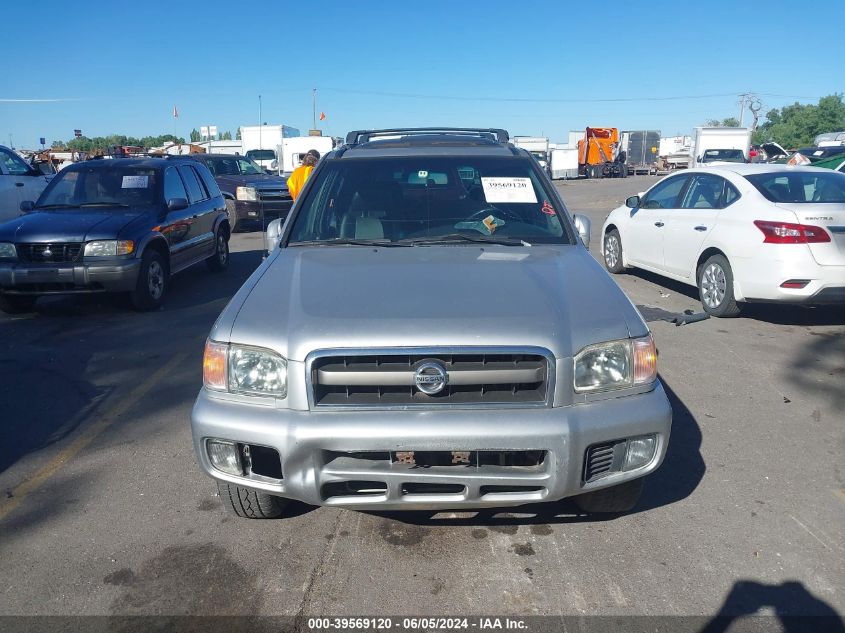 2002 Nissan Pathfinder Le/Se VIN: JN8DR09Y82W721574 Lot: 39569120