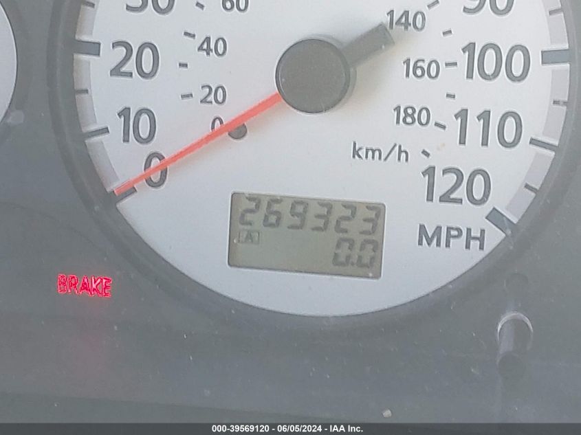 2002 Nissan Pathfinder Le/Se VIN: JN8DR09Y82W721574 Lot: 39569120