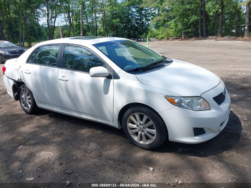 2009 Toyota Corolla Xle VIN: 1NXBU40E494208404 Lot: 39569133