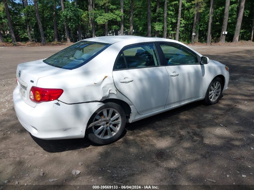 2009 Toyota Corolla Xle VIN: 1NXBU40E494208404 Lot: 39569133