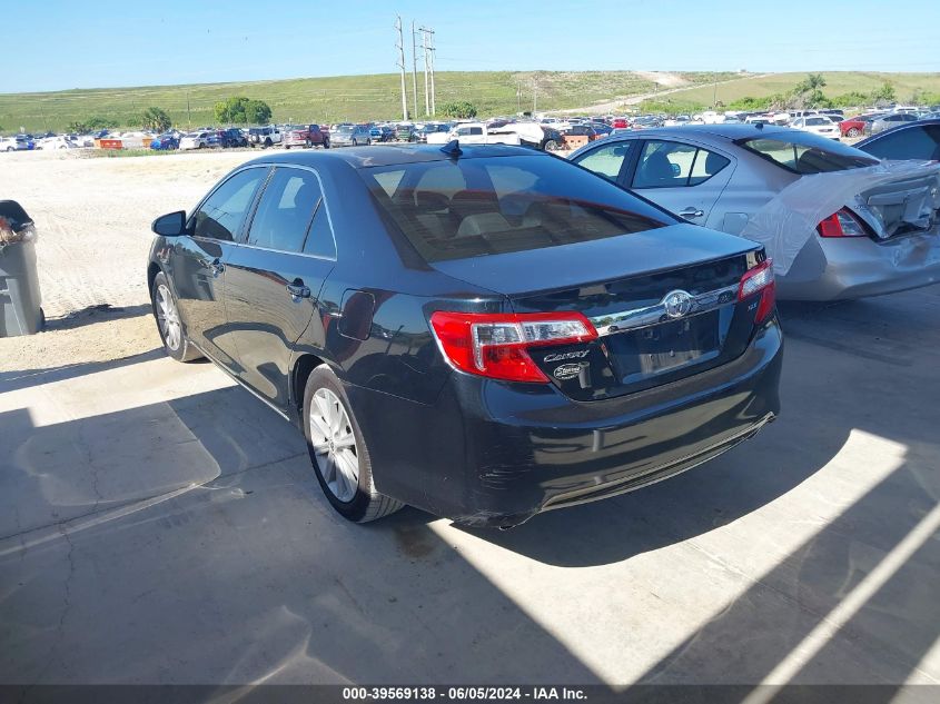 2012 Toyota Camry Xle V6 VIN: 4T1BK1FK9CU504802 Lot: 39569138