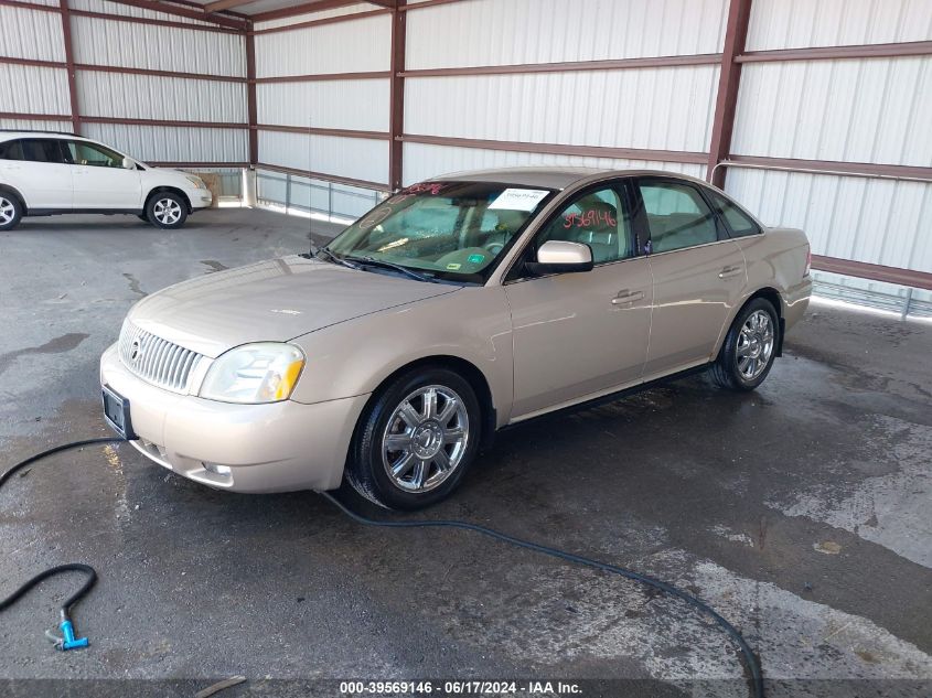 2007 Mercury Montego Premier VIN: 1MEHM42197G603758 Lot: 39569146