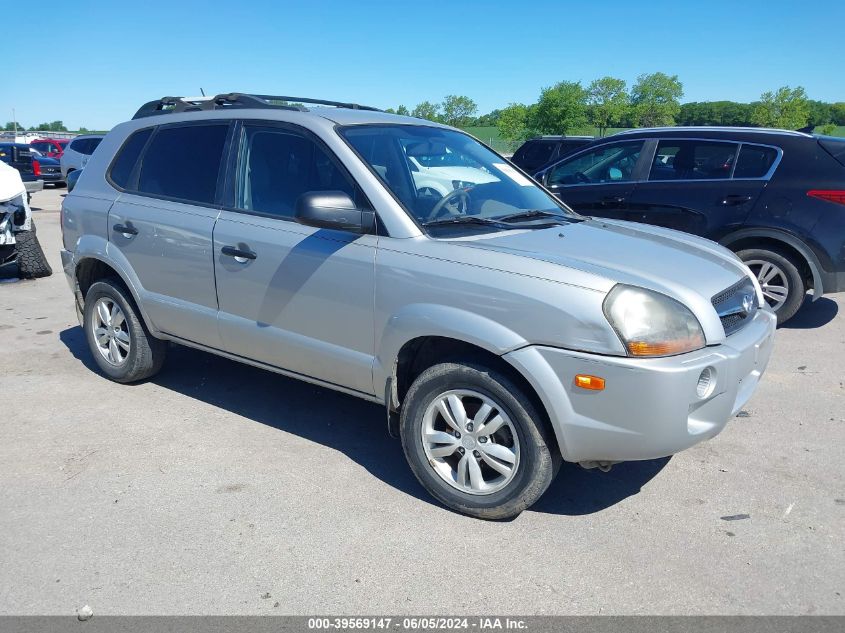 2009 Hyundai Tucson Gls VIN: KM8JM12B69U999187 Lot: 39569147