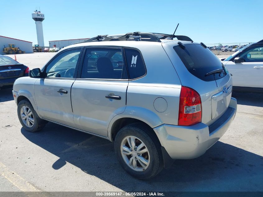 2009 Hyundai Tucson Gls VIN: KM8JM12B69U999187 Lot: 39569147