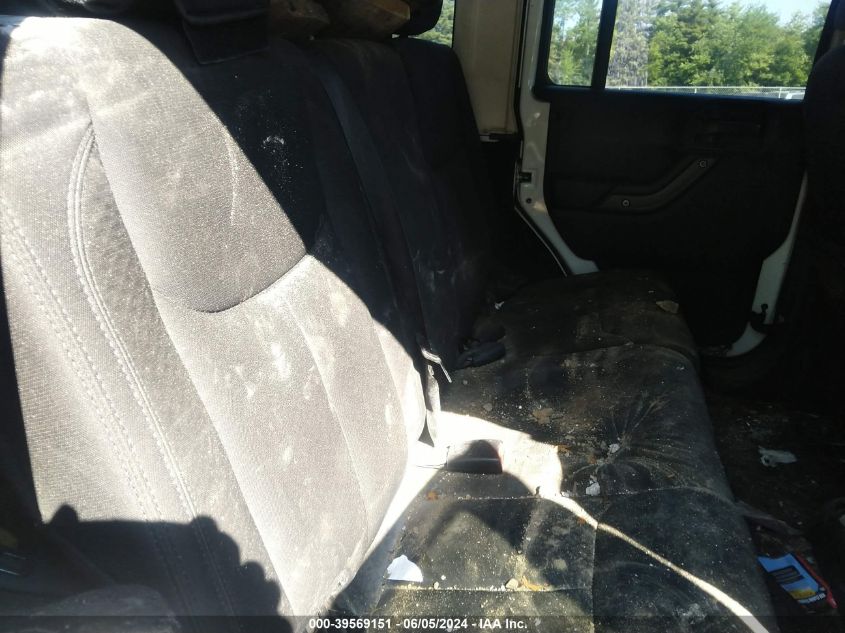 2016 Jeep Wrangler Unlimited Sport VIN: 1C4BJWDG6GL154835 Lot: 39569151