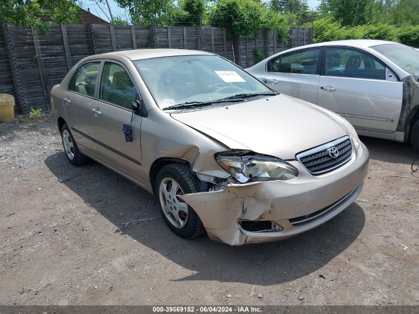 2008 Toyota Corolla Ce VIN: 2T1BR32E38C892870 Lot: 39569152