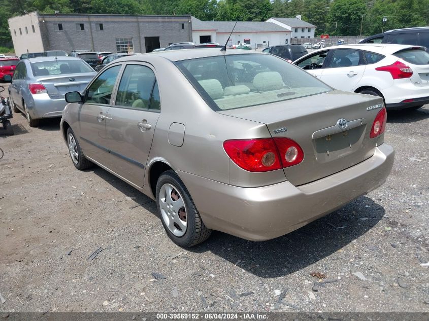 2008 Toyota Corolla Ce VIN: 2T1BR32E38C892870 Lot: 39569152