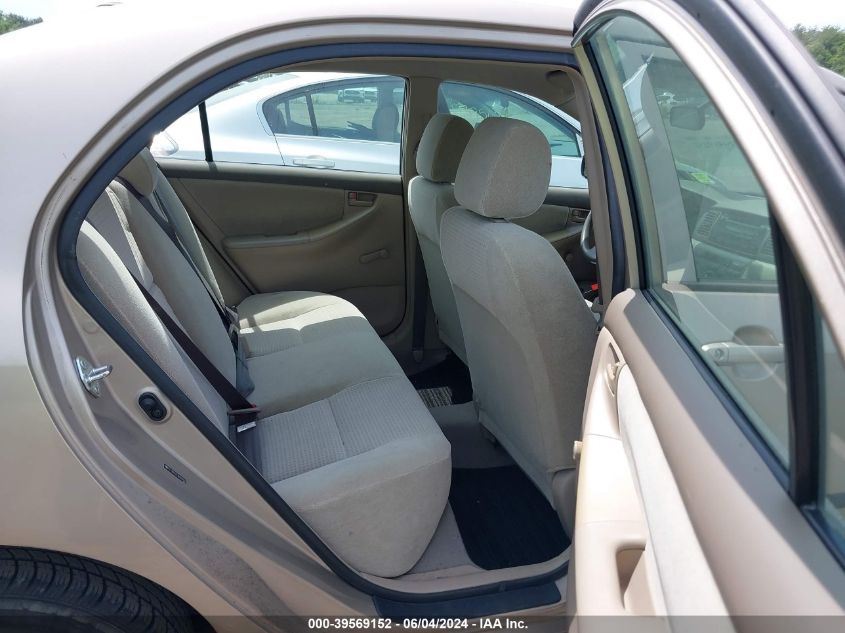 2008 Toyota Corolla Ce VIN: 2T1BR32E38C892870 Lot: 39569152