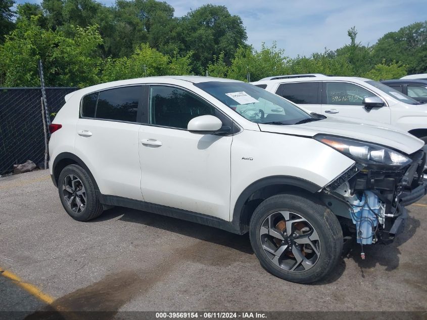 2021 Kia Sportage Lx VIN: KNDPMCAC7M7938135 Lot: 39569154
