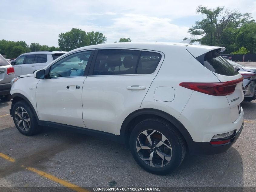 2021 Kia Sportage Lx VIN: KNDPMCAC7M7938135 Lot: 39569154