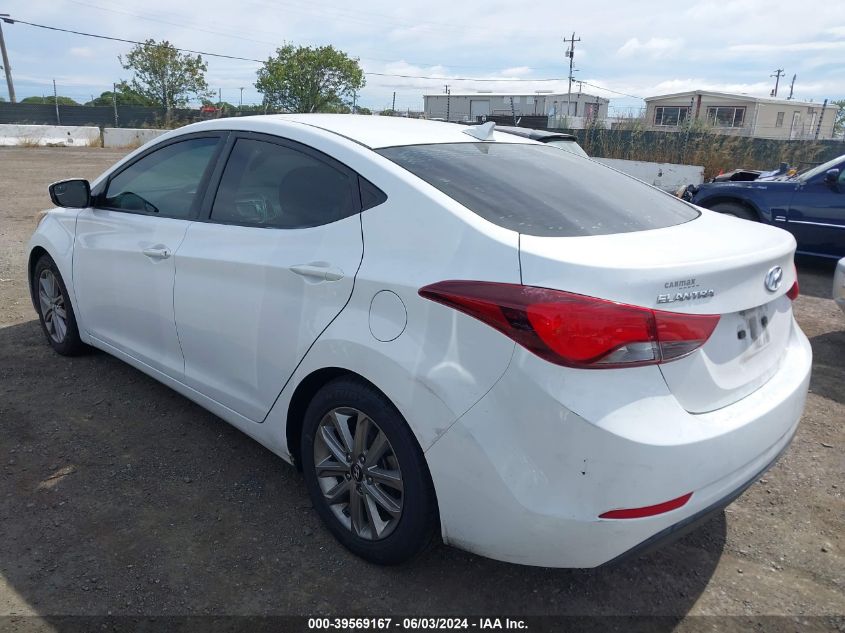 2014 Hyundai Elantra Se VIN: 5NPDH4AE8EH507086 Lot: 39569167