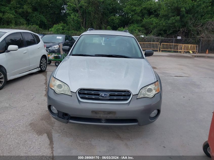 2007 Subaru Outback 2.5I Basic VIN: 4S4BP61C376328712 Lot: 39569170