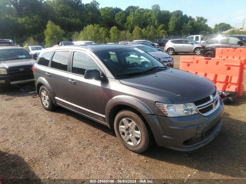 2012 Dodge Journey Se/Avp VIN: 3C4PDCAB7CT344825 Lot: 39569196