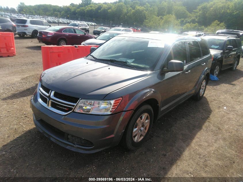 2012 Dodge Journey Se/Avp VIN: 3C4PDCAB7CT344825 Lot: 39569196