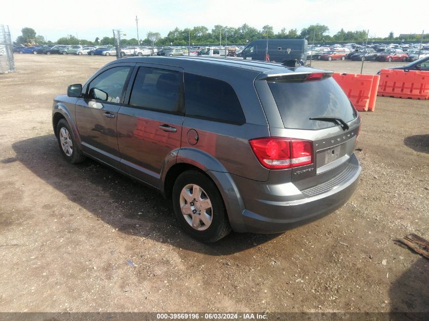 2012 Dodge Journey Se/Avp VIN: 3C4PDCAB7CT344825 Lot: 39569196