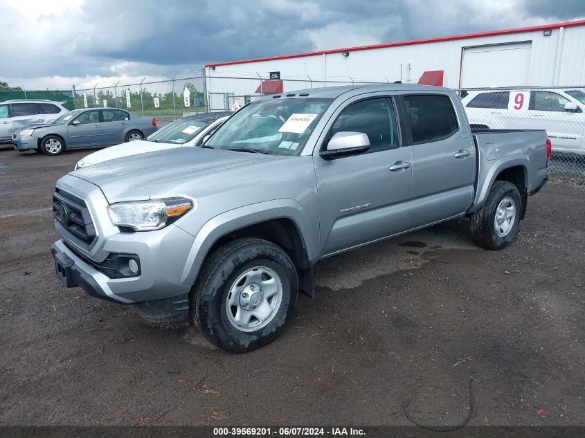 2022 Toyota Tacoma Sr5 V6 VIN: 3TMCZ5AN0NM530578 Lot: 39569201