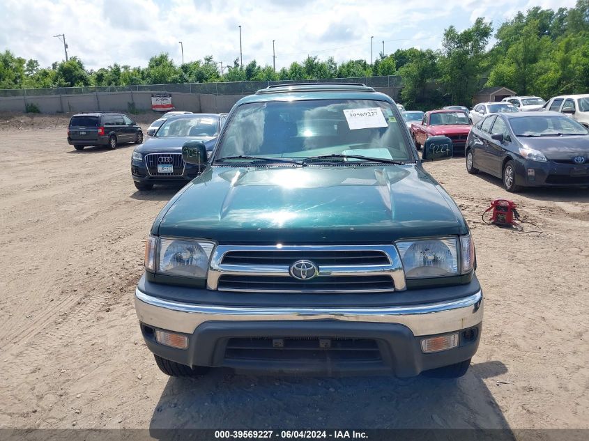 1999 Toyota 4Runner Sr5 V6 VIN: JT3HN86R3X0196961 Lot: 39569227
