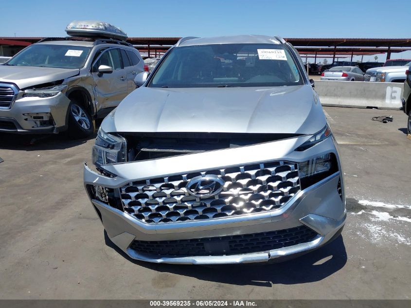 2021 Hyundai Santa Fe Sel VIN: 5NMS24AJ6MH367542 Lot: 39569235