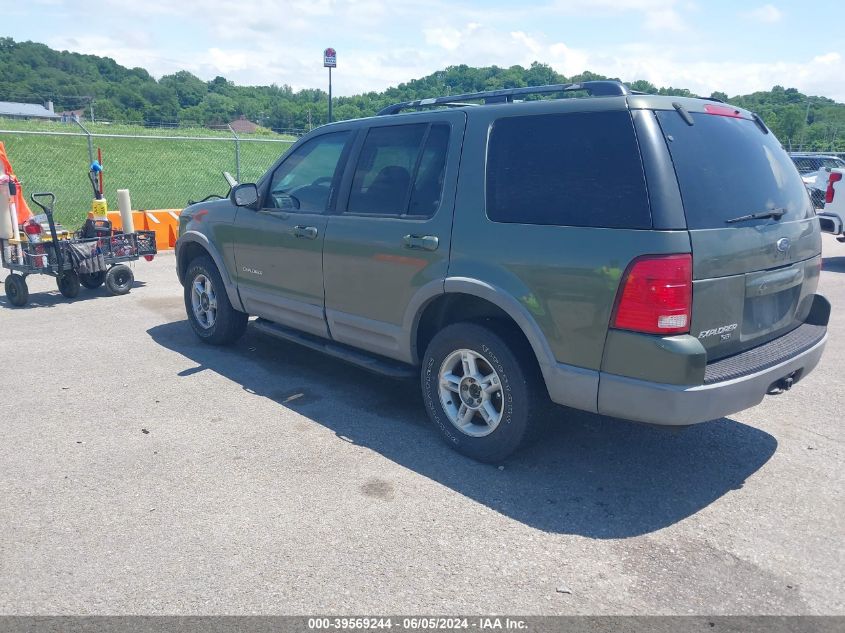 2002 Ford Explorer Xlt VIN: 1FMZU63E62UA80238 Lot: 39569244