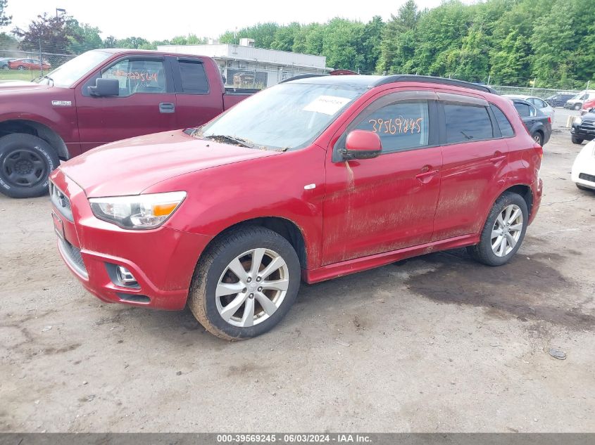 2012 Mitsubishi Outlander Sport Se VIN: JA4AR4AU8CZ003869 Lot: 39569245