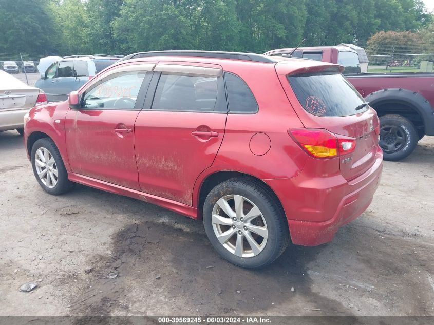 2012 Mitsubishi Outlander Sport Se VIN: JA4AR4AU8CZ003869 Lot: 39569245