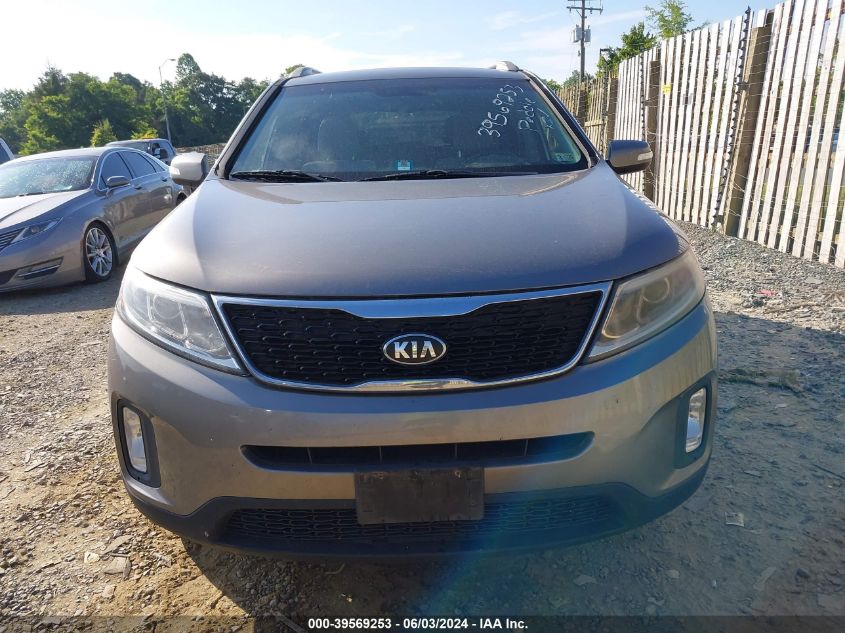 2015 Kia Sorento Lx VIN: 5XYKT4A63FG626025 Lot: 39569253