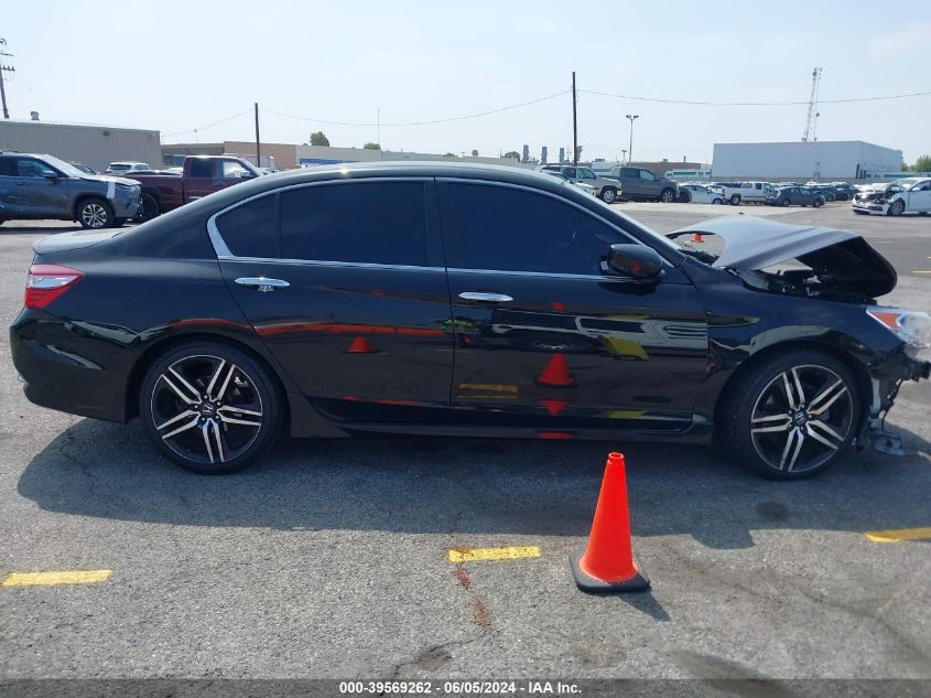 2016 Honda Accord Sport VIN: 1HGCR2F50GA227180 Lot: 39569262