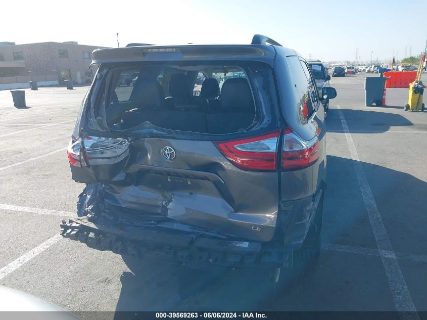 2016 Toyota Sienna Le 8 Passenger VIN: 5TDKK3DC1GS750054 Lot: 39569263