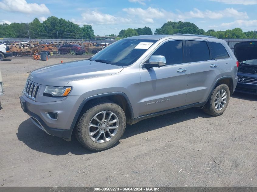 2016 Jeep Grand Cherokee Limited VIN: 1C4RJEBG0GC401746 Lot: 39569273