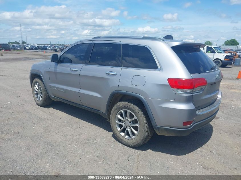 2016 Jeep Grand Cherokee Limited VIN: 1C4RJEBG0GC401746 Lot: 39569273