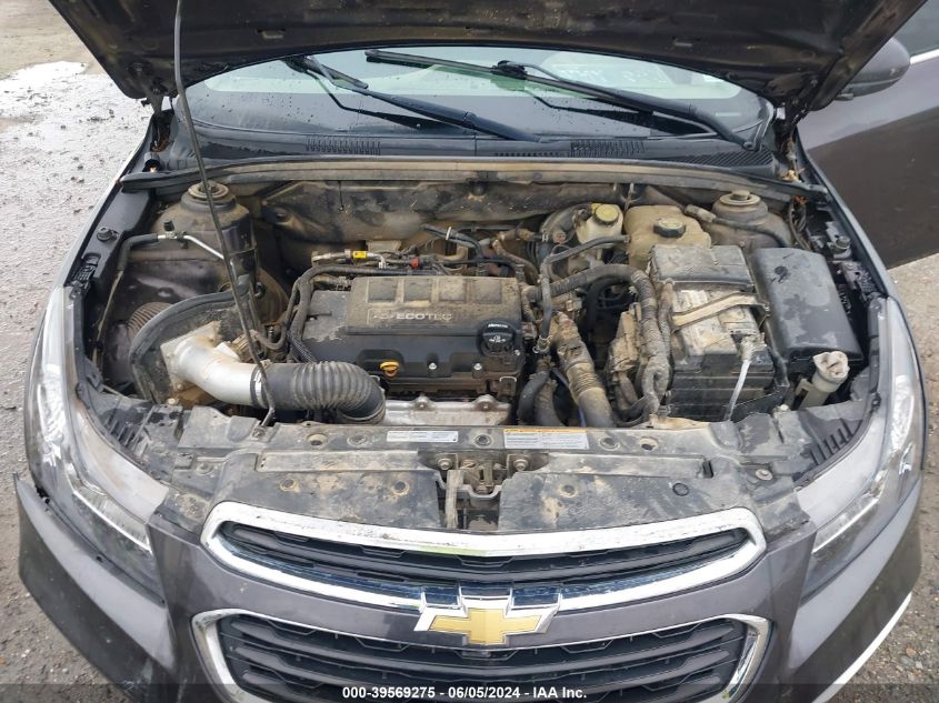 2016 Chevrolet Cruze Limited 1Lt Auto VIN: 1G1PE5SBXG7199953 Lot: 39569275