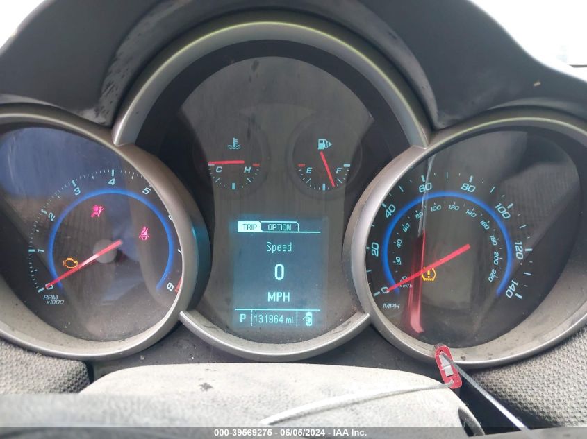 2016 Chevrolet Cruze Limited 1Lt Auto VIN: 1G1PE5SBXG7199953 Lot: 39569275