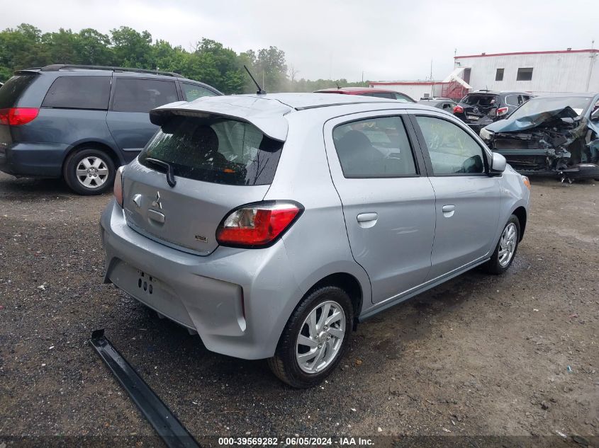 2024 Mitsubishi Mirage Es/Le VIN: ML32AUHJ5RH000426 Lot: 39569282