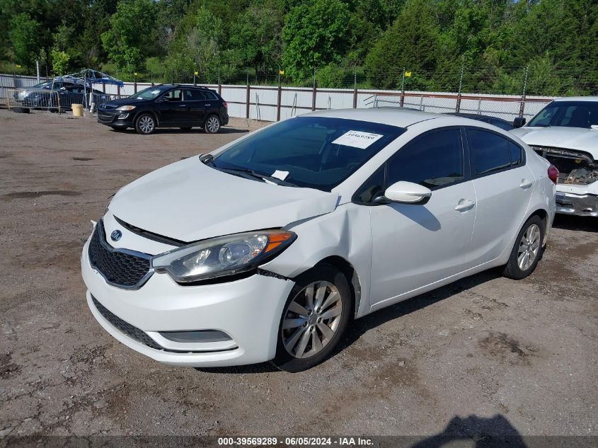 2014 Kia Forte Lx VIN: KNAFX4A60E5089446 Lot: 39569289