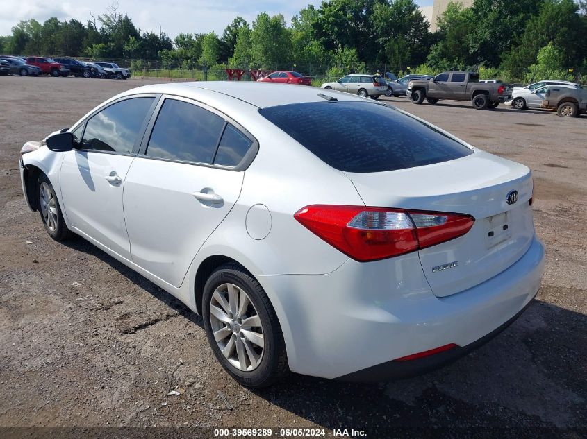 2014 Kia Forte Lx VIN: KNAFX4A60E5089446 Lot: 39569289