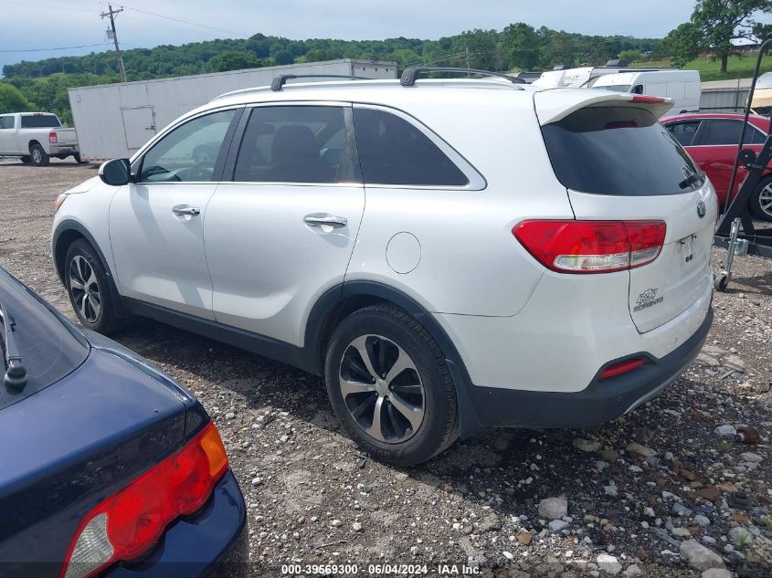 2016 Kia Sorento 3.3L Ex VIN: 5XYPH4A56GG133018 Lot: 39569300