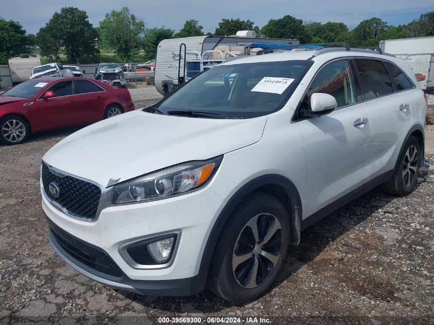 2016 Kia Sorento 3.3L Ex VIN: 5XYPH4A56GG133018 Lot: 39569300